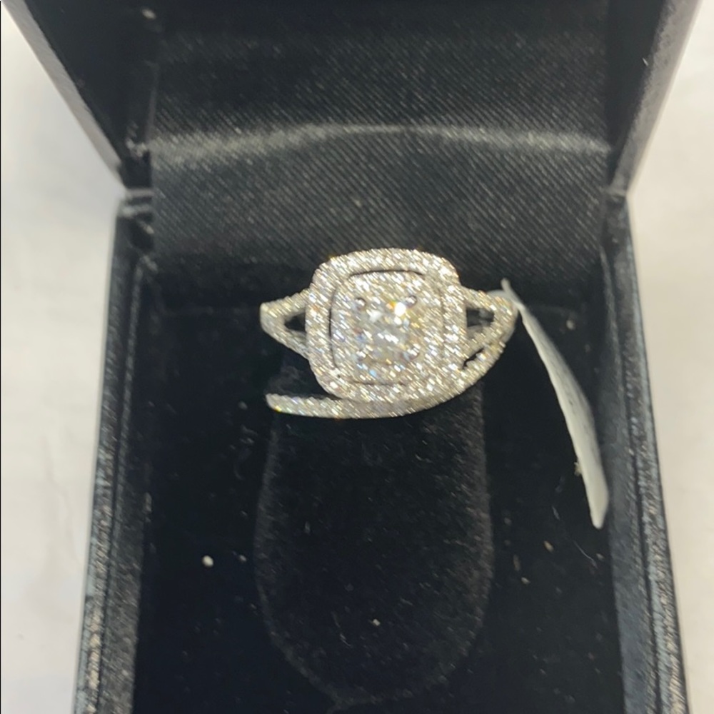 NEW Diamonds Bridal Set White Gold - Picture 5 of 8